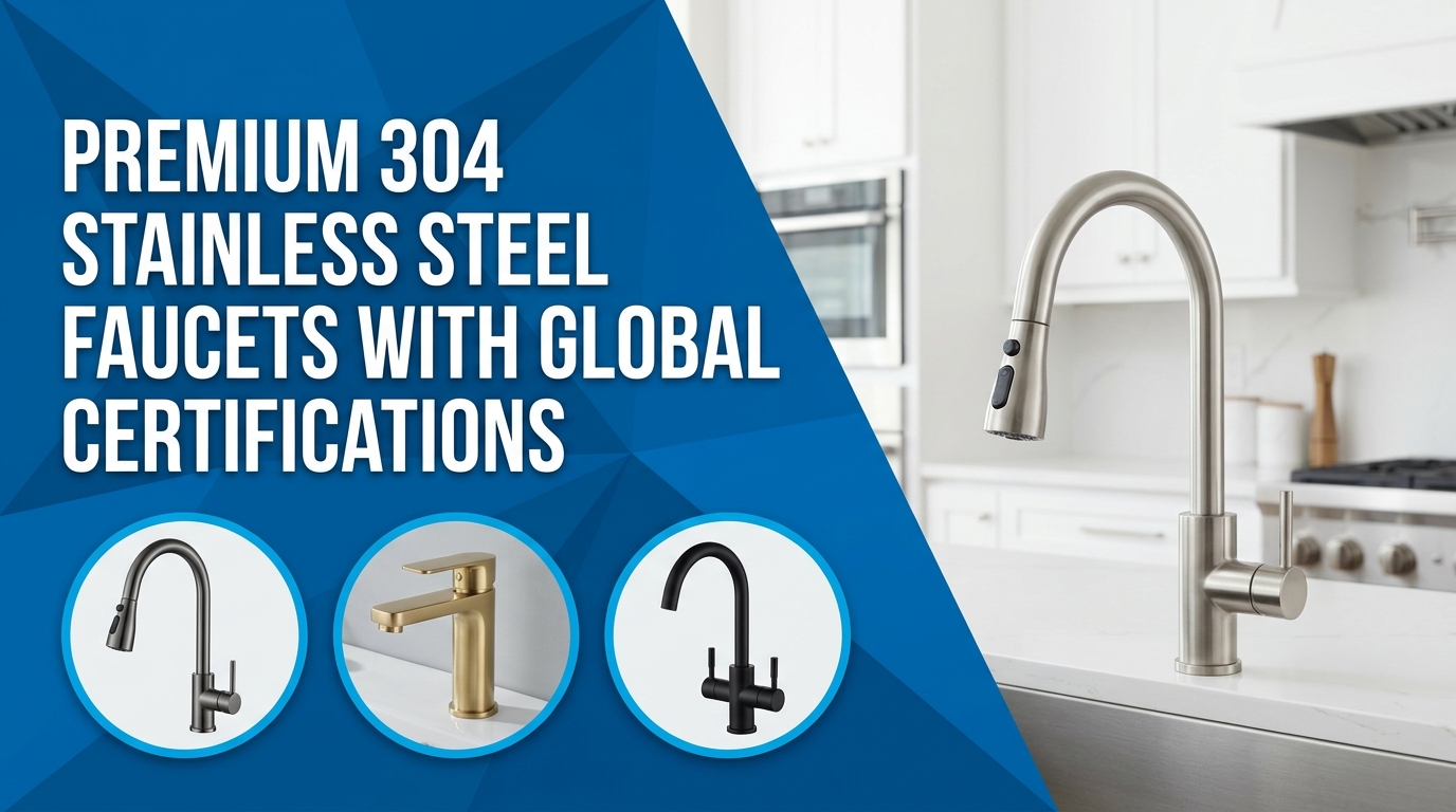 Premium 304 Stainless Steel Faucets - BM Bathware