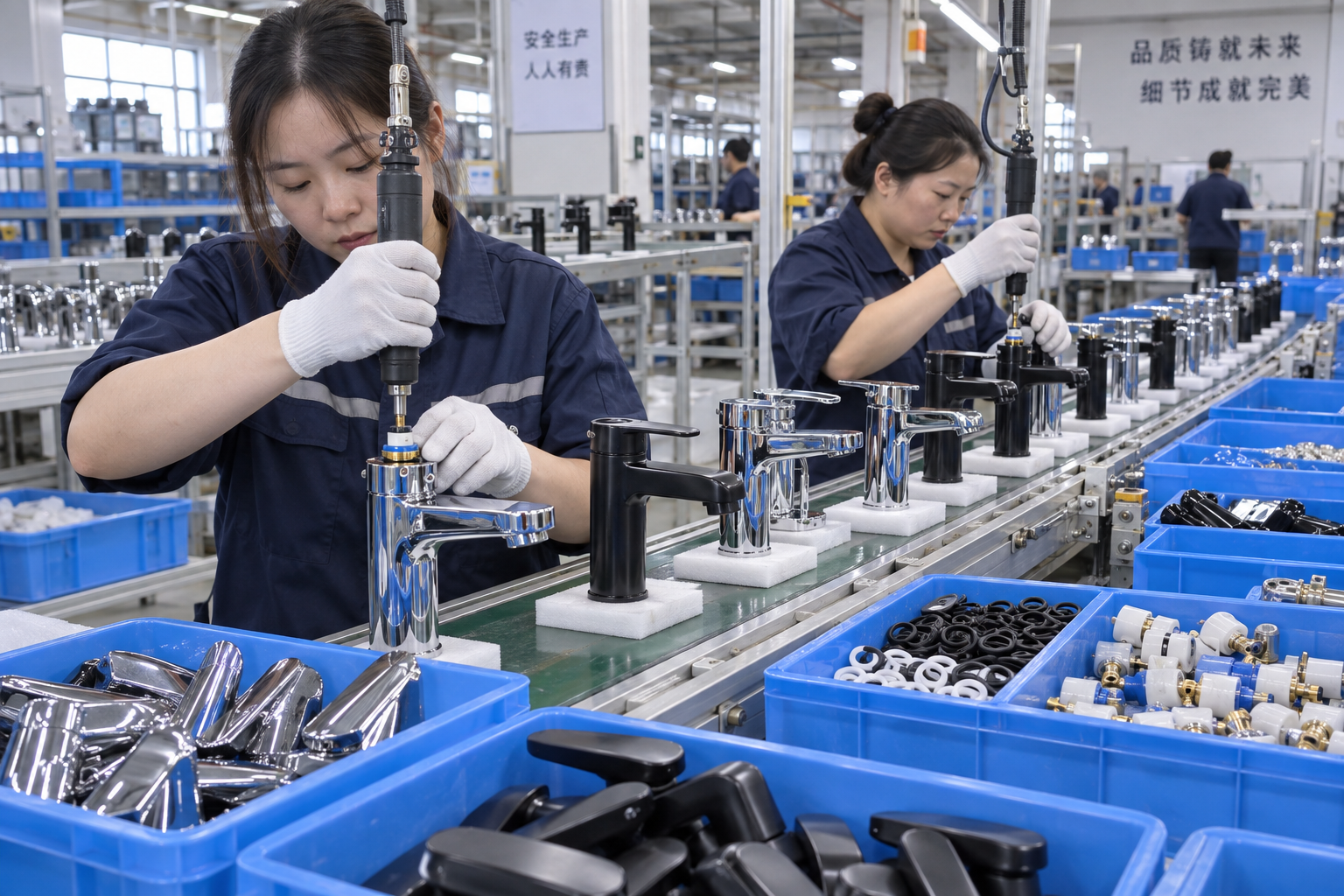 Dust-Free Assembly Line