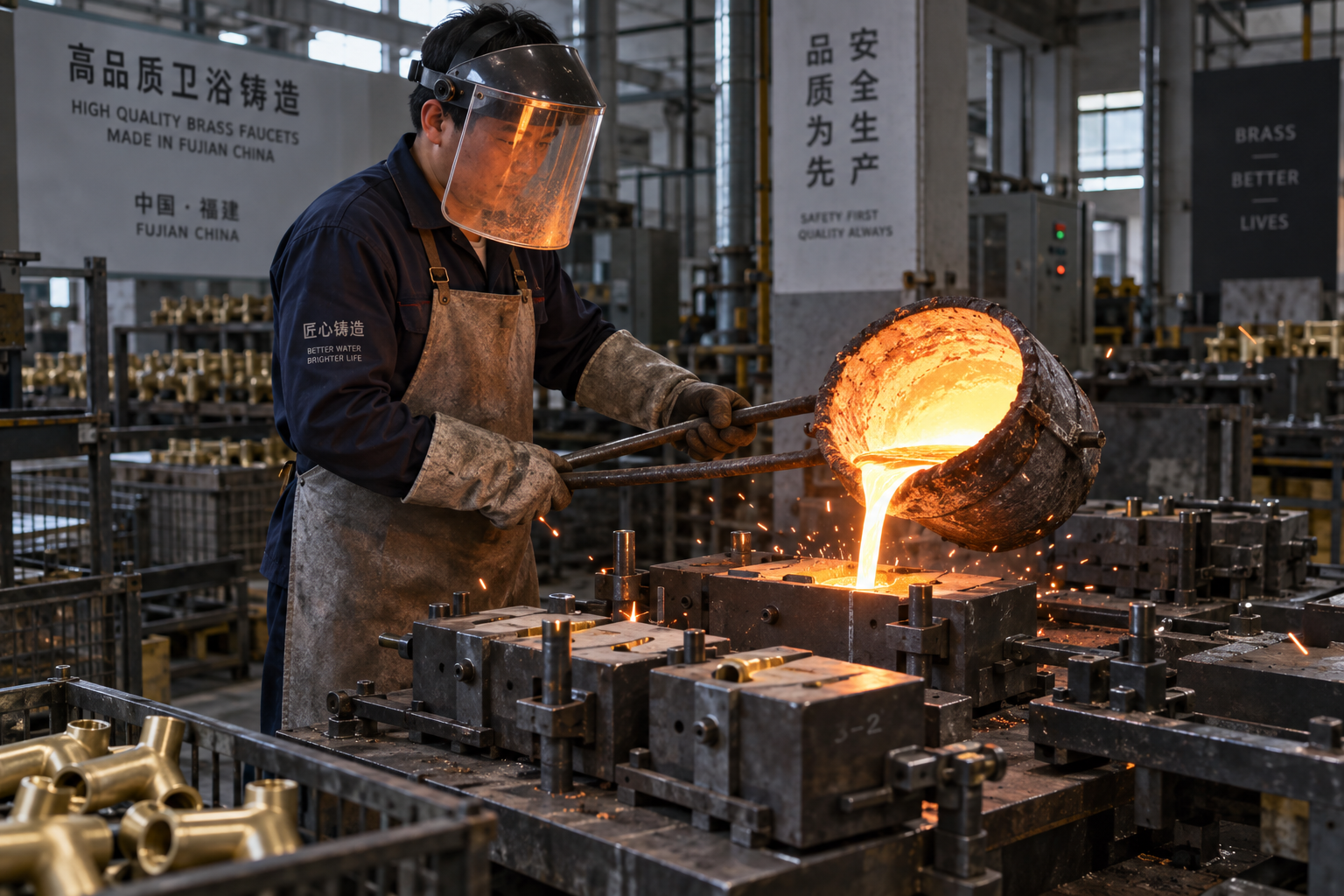 Brass Gravity Die Casting