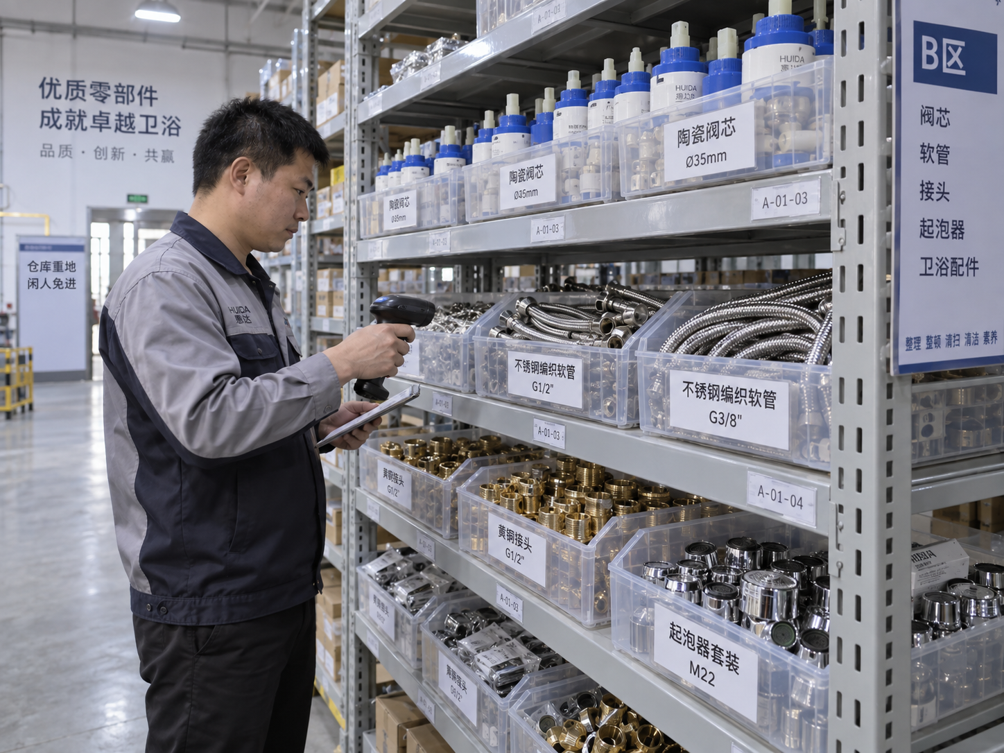 Components & Fittings Storage